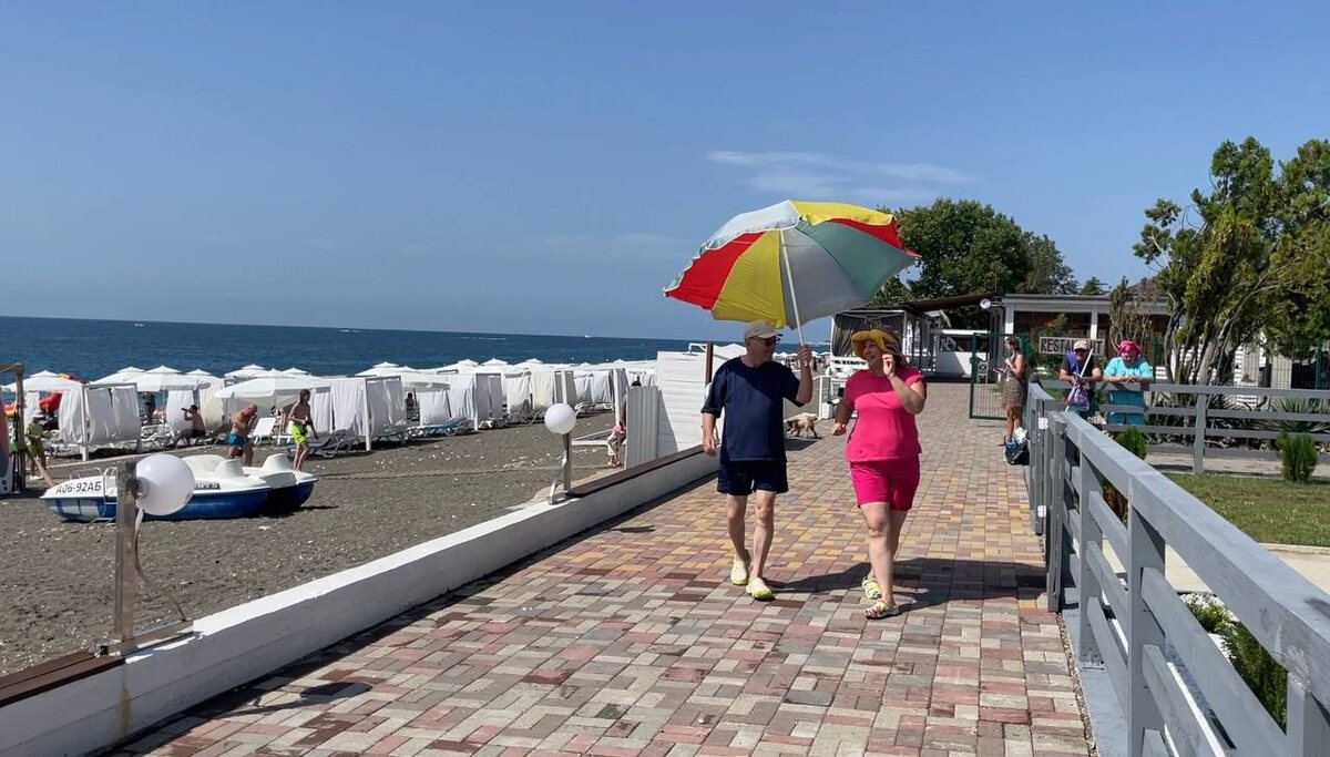 Пляж п. Цандрипш