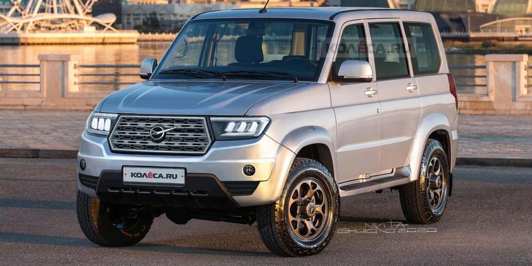 УАЗ «Патриот» в 2025 году будет с новым дизайном и двигателем