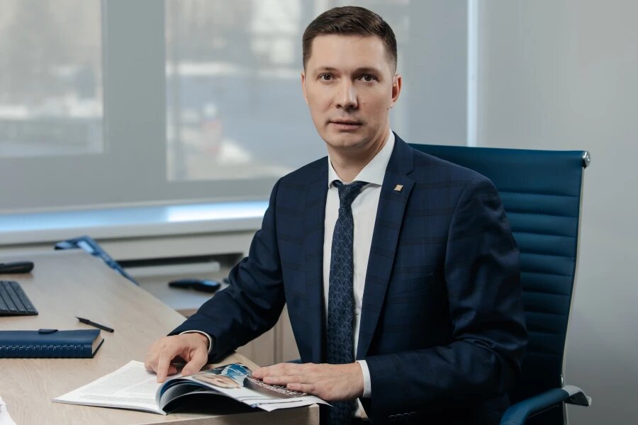 Дмитрий Горбунов, управляющий ВТБ в Алтайском крае и Республике Алтай. Фото: Андрей Лихошерстов.