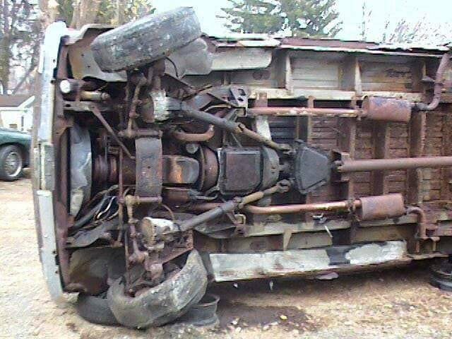 Полный привод Dana V-drive на автомобиле GMC Vandura