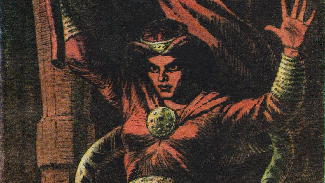 Ведьма Спидола - героиня эпоса о Лачплесисе © Voldemārs Valdmanis