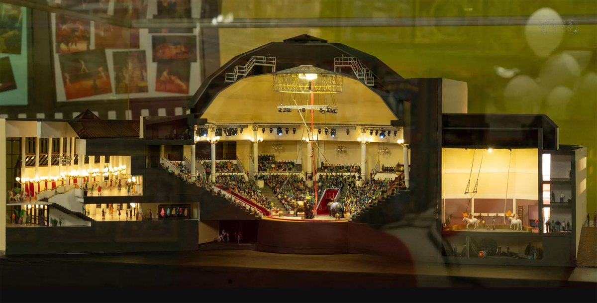 Клуб-музей в Московском Цирке Никулина на Цветном бульваре, фото © РИА Новости https://ria.ru/ 