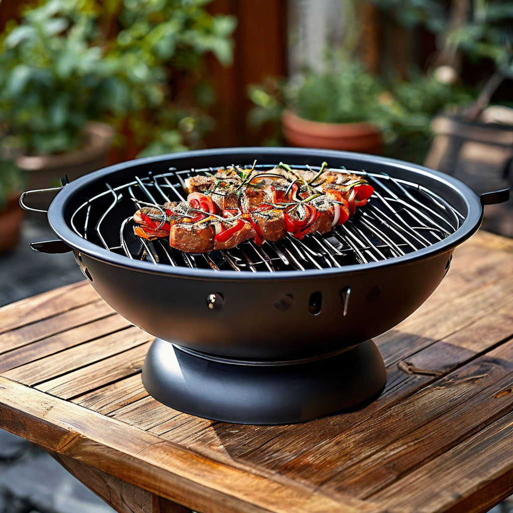 круглый мангал