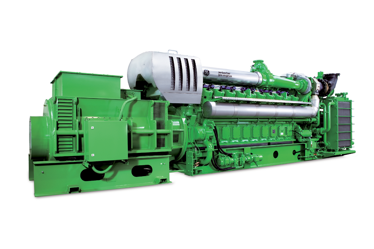 Рис. 2. Газопрошневая установка INNO Jenbacher JMS 624 GS-N.LC