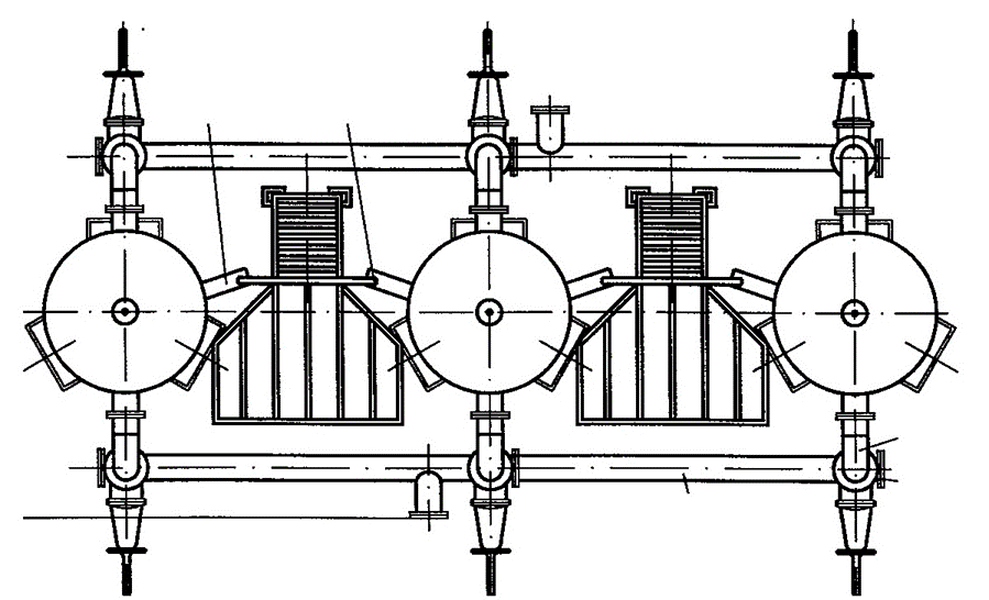Воздухосборники для каждой тормозной позиции