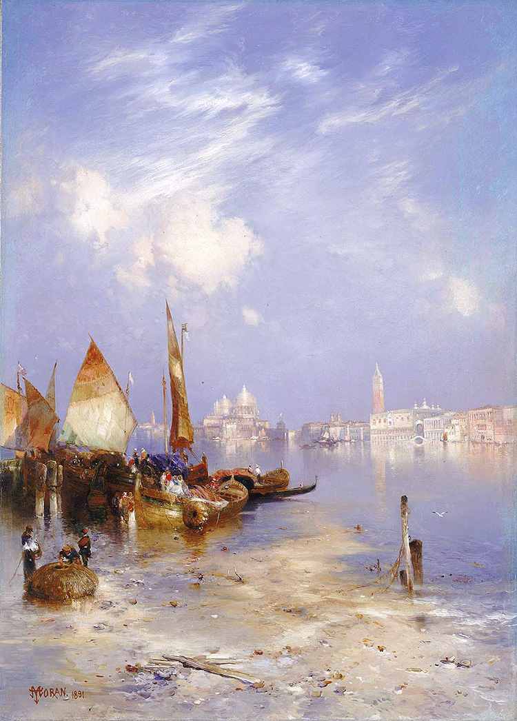 Вид Венеции, 1891 г.