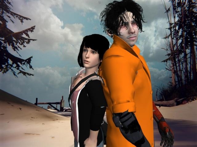 Вацлав Коллер из Deus ex один из немногих персонажей о котором автор оригинала рассказал чуть-чуть, поэтому  я создала несколько артов с ним с помощью 3D Max и написала несколько фанфиков с его участием, в том числе и кроссовер с Life is strange 