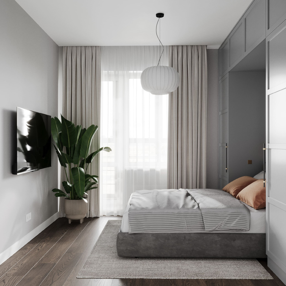 Квартира в темной отделке в ЖК Supernova в Пензе