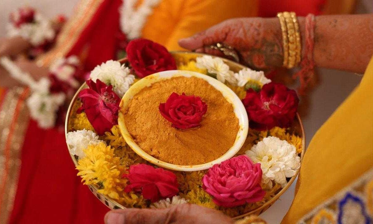 Смесь трав для церемонии Халди.