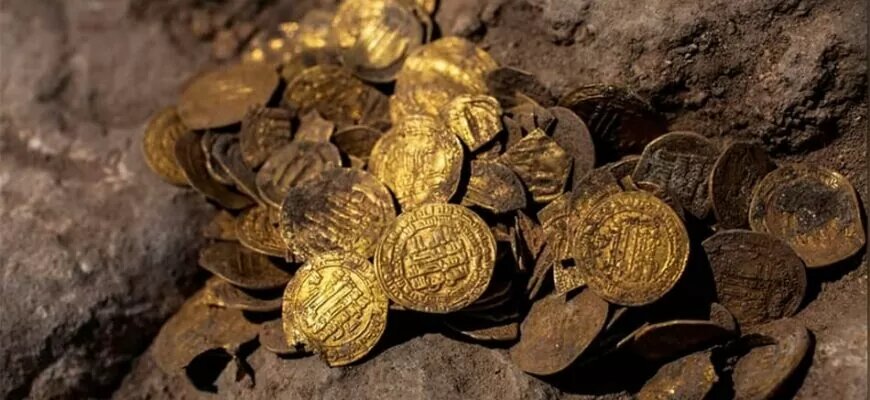 Клад золотых монет