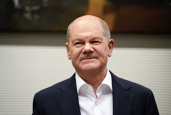    Канцлер Германии Олаф Шольц