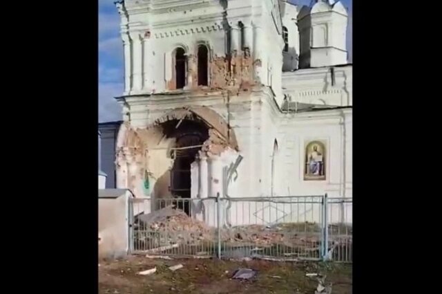    Разрушенный храм. Фото: Из архива/ Церковь иконы Божией Матери «Знамение»