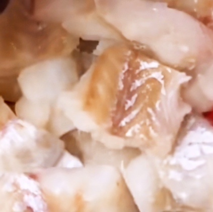 Филе минтая подготовлено