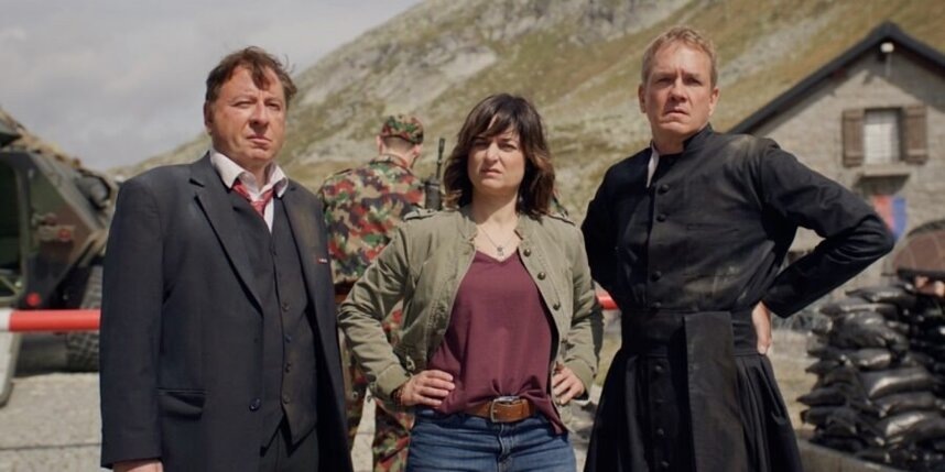    "Бонжур, Швейцария"кадр из фильма