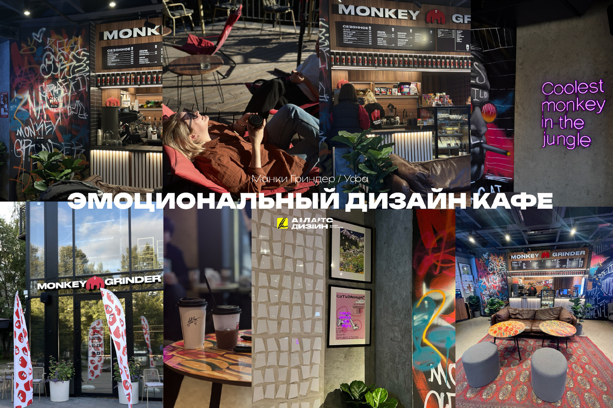 Дизайн интерьера кафе Саранин Артемий