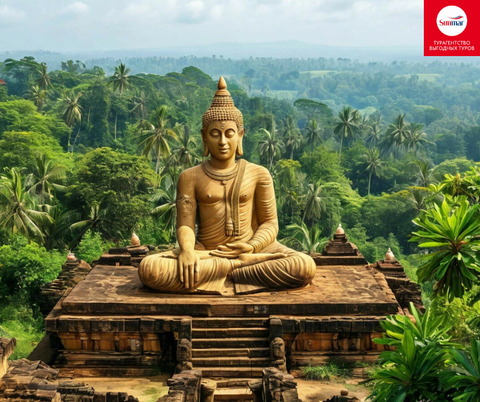 12 курортов Шри-Ланки: Рейтинг, особенности и инфраструктура. Картинка создана при помощи ИИ.