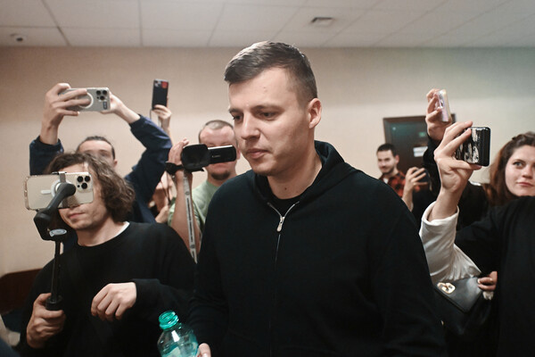 Артем Чекалин на заседании в Троицком районном суде в Москве, 4 октября 2024 года / Михаил Воскресенский/РИА Новости