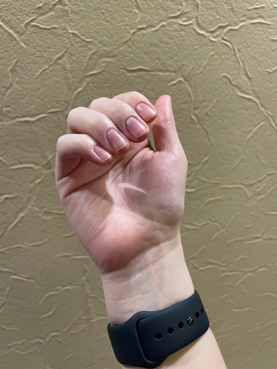 Мои ногти без покрытия сейчас