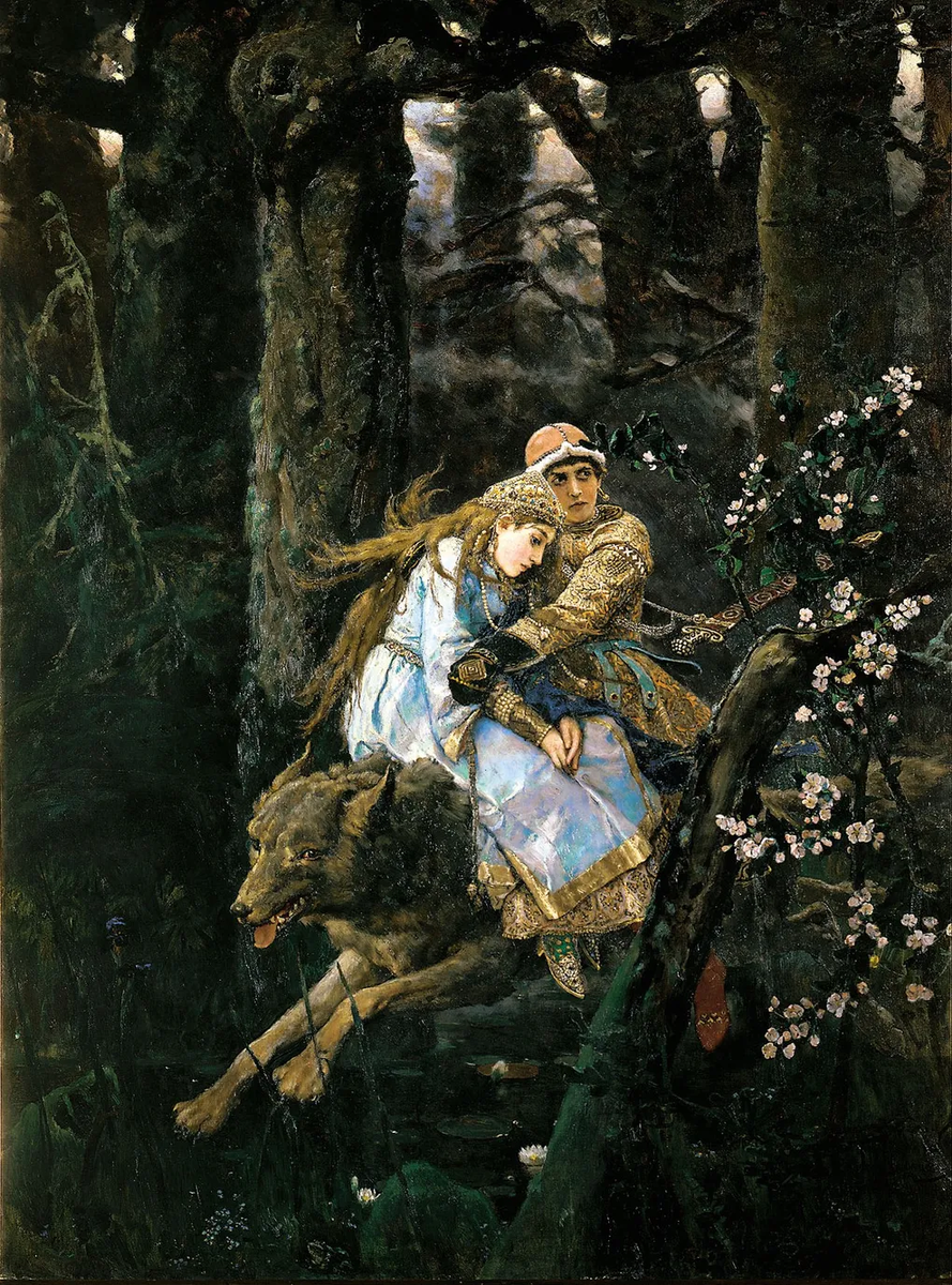 Виктор Васнецов "Иван-царевич на Сером Волке", 1889