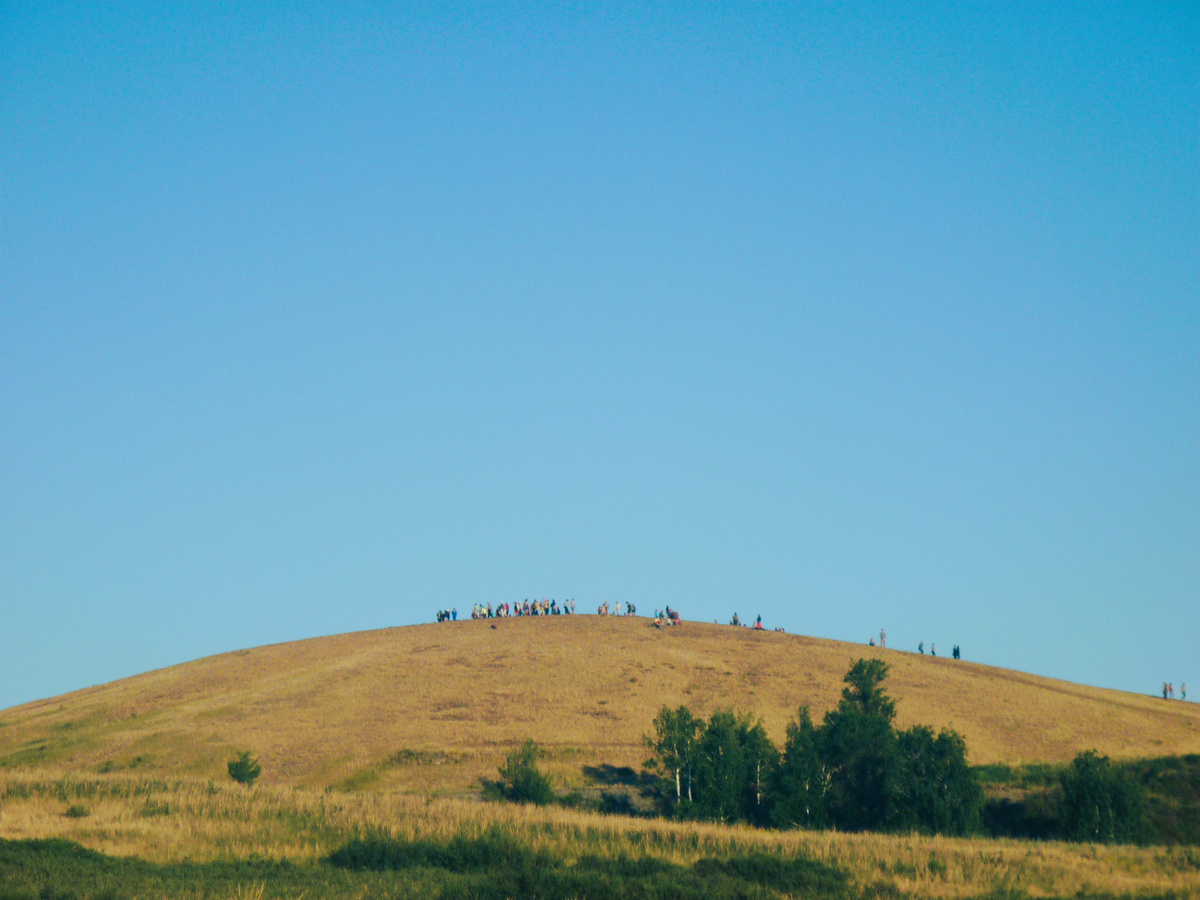 Гора Шаманка в Аркаиме. Личное фото