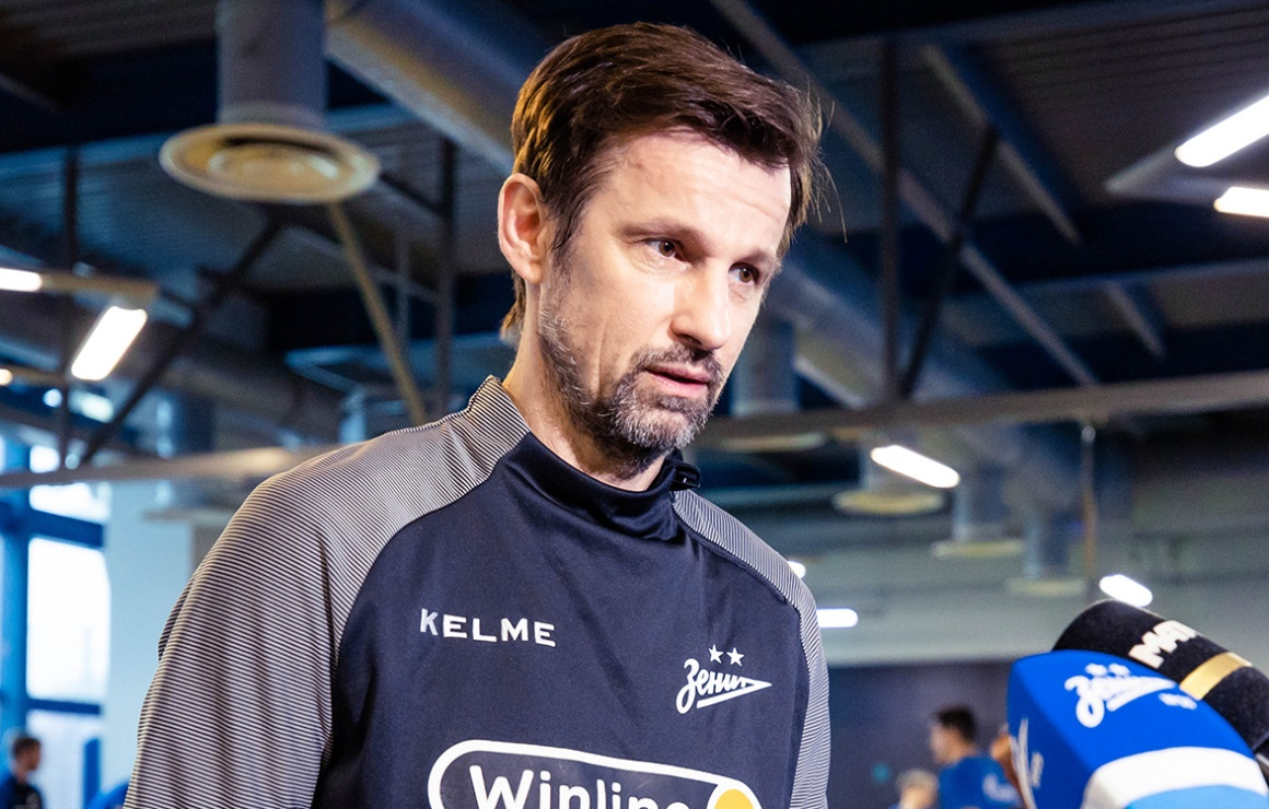 С. Семак, фото с сайта ФК "Зенит"