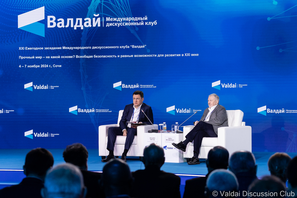 Александр Новак, Андрей Быстрицкий © Клуб «Валдай»