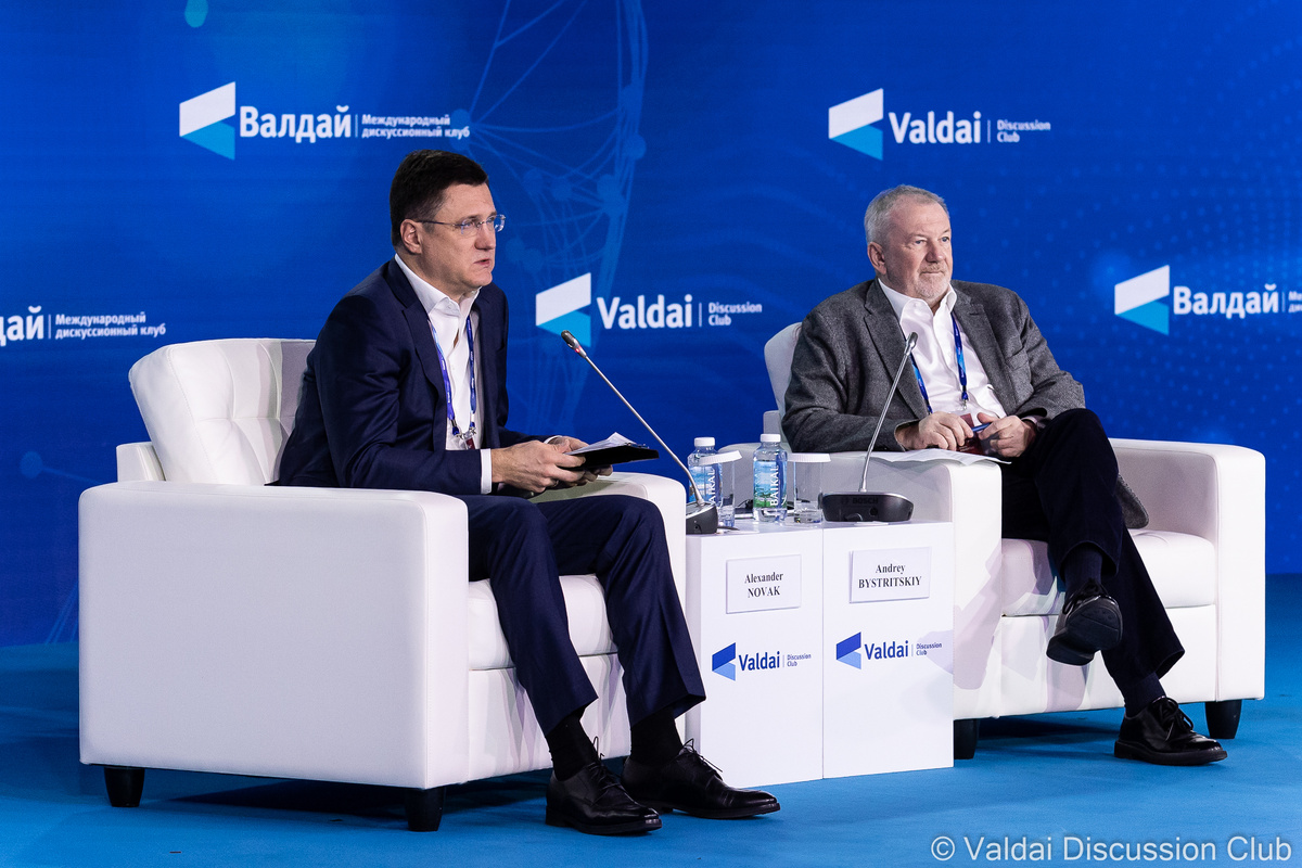 Александр Новак, Андрей Быстрицкий © Клуб «Валдай»