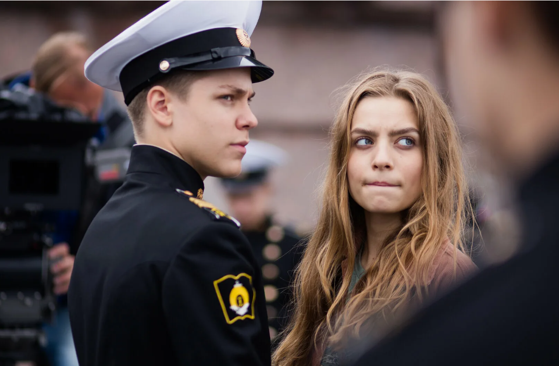 Кадр из фильма "Нахимовцы"