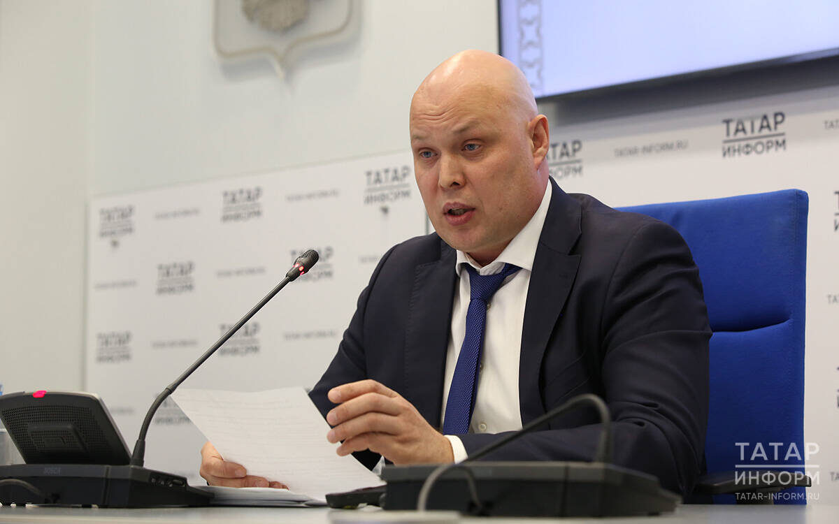 ​Артем Чукин: «По итогам нацпроекта доля дорог в нормативном состоянии увеличена с 46% до 51,6%». Фото: © Султан Исхаков / «Татар-информ»