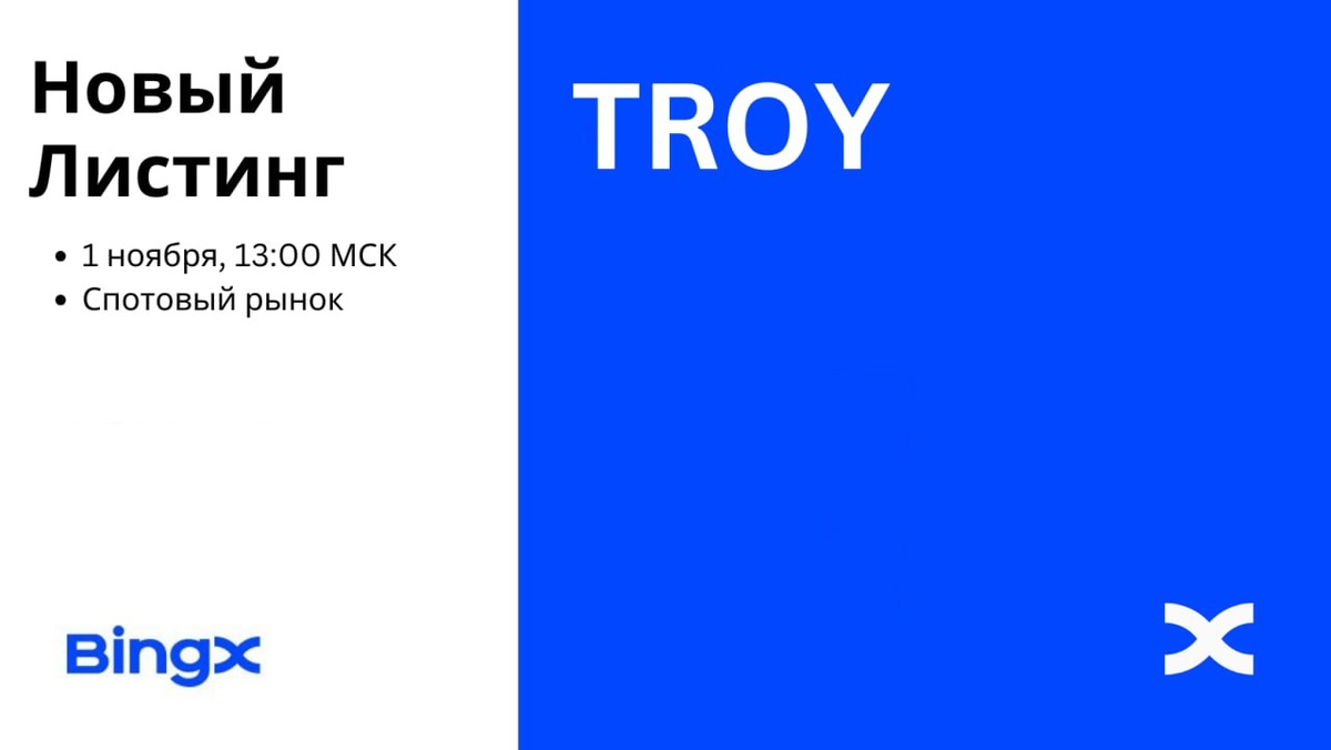 Как и где купить криптовалюту TROY Coin за рубли или USDT?