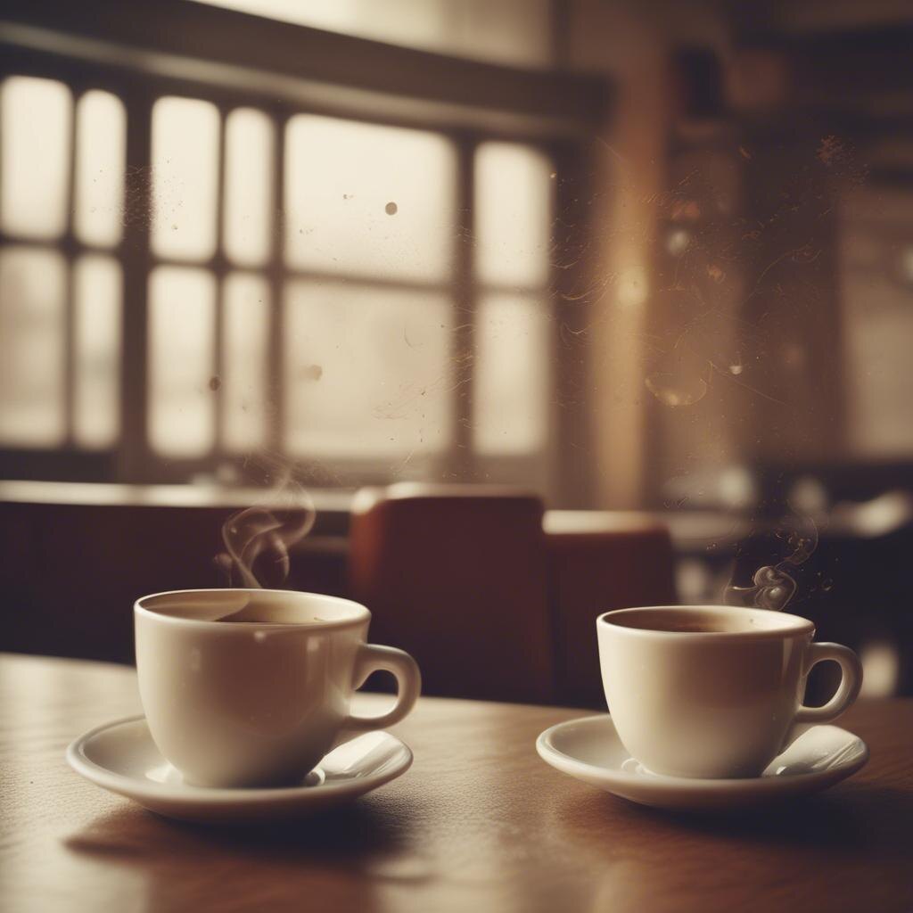 Кофе в кофейне. Сгенерировано нейросетью