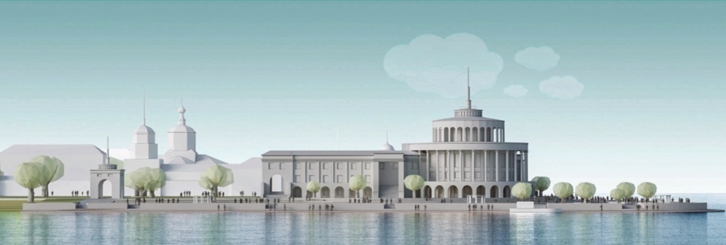 Речной вокзал в Твери начнут восстанавливать в 2025 году. В том же стиле