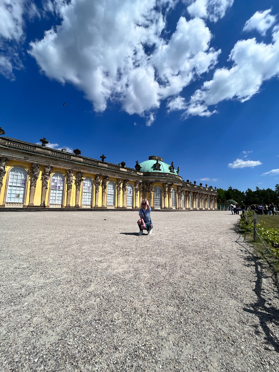 Сан-Суси. Дворец Фридриха Великого.