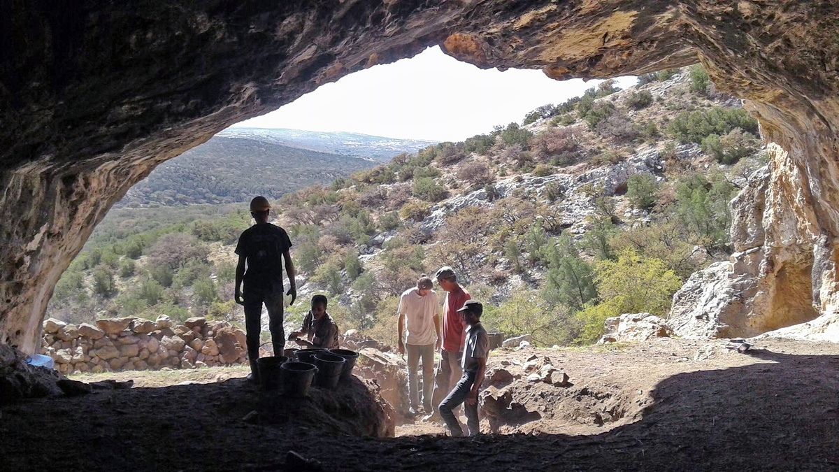 Пещера Бизмун в Марокко.