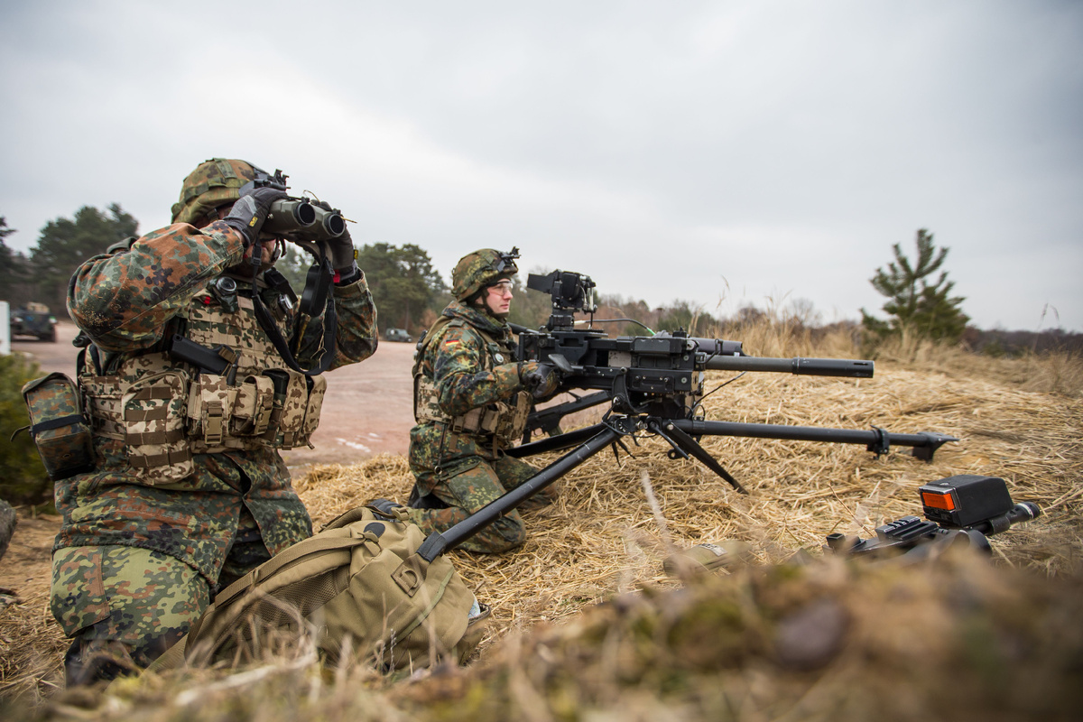 Расчет автоматического гранатомета H&K GMG. Источник: Яндекс.Картинки