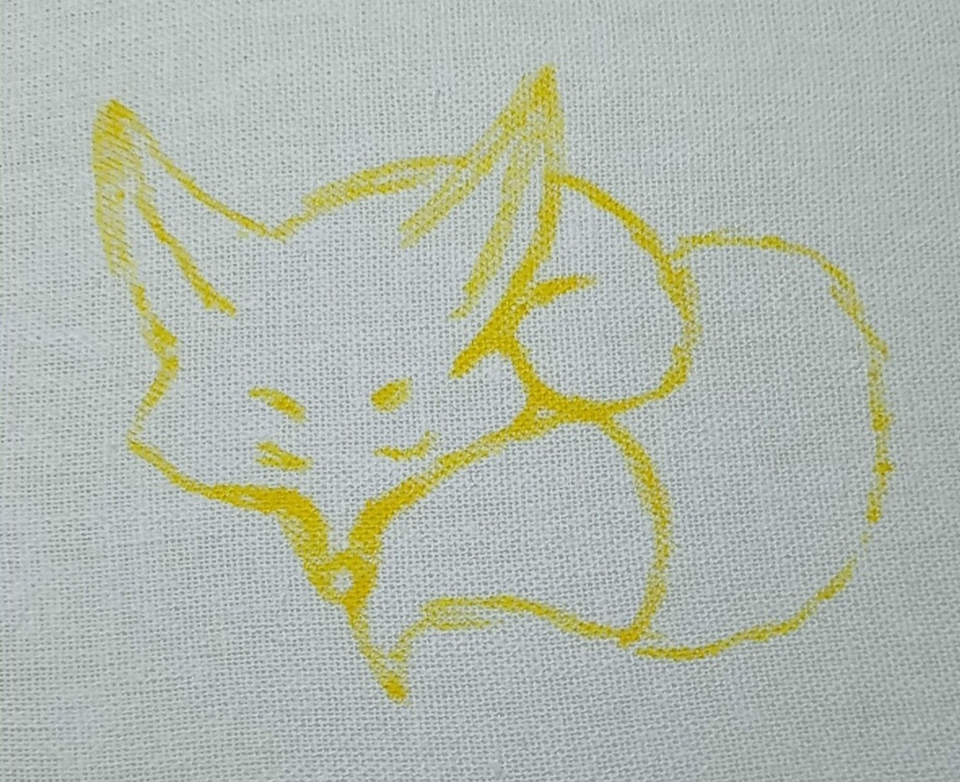 Переводила прямо с телефона, используя детские водорастворимые фломастеры. 