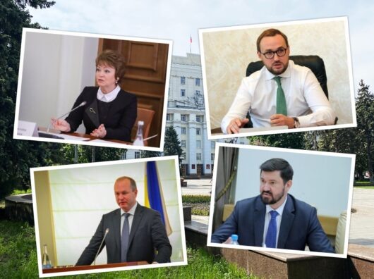    Правительство Ростовской области могут покинуть Лилия Федотова, Сергей Сизиков, Виталий Кушнарёв и Максим Папушенко // фото: коллаж "Городской репортер"