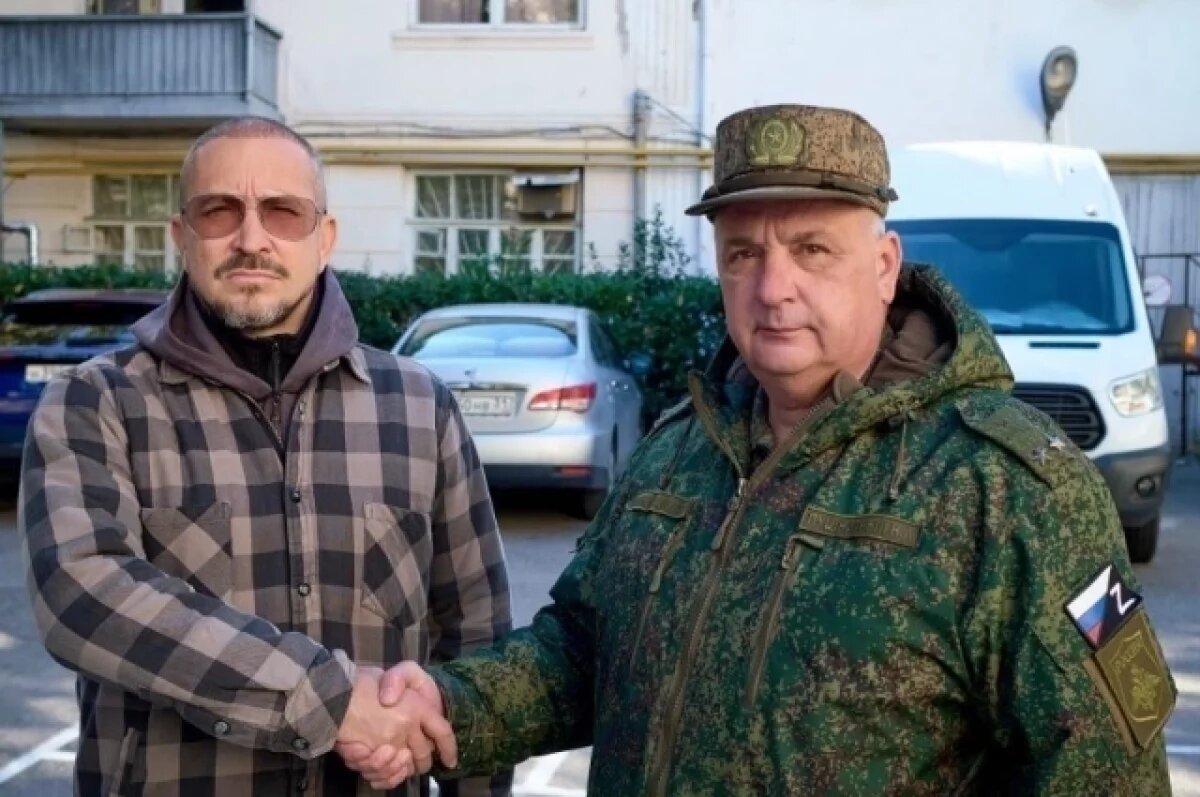    Певец Данко присоединился к отряду «Барс-Крым» в Ялте