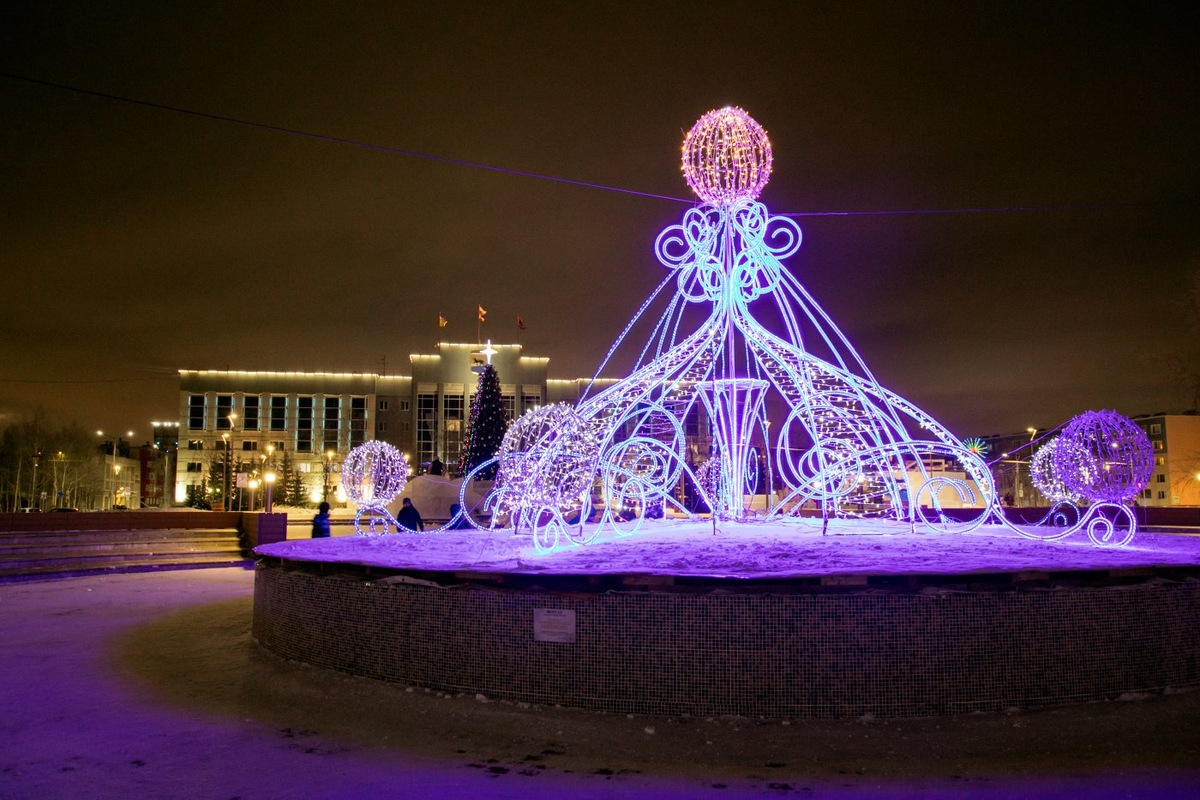    В Сургуте появятся три новые новогодние локации