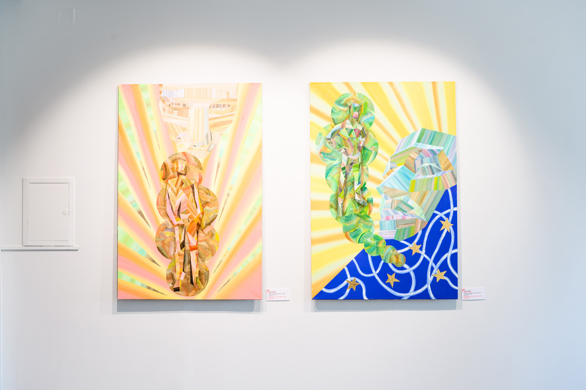    Работы Сергея Шутова в экспозиции выставки «Квалиа»