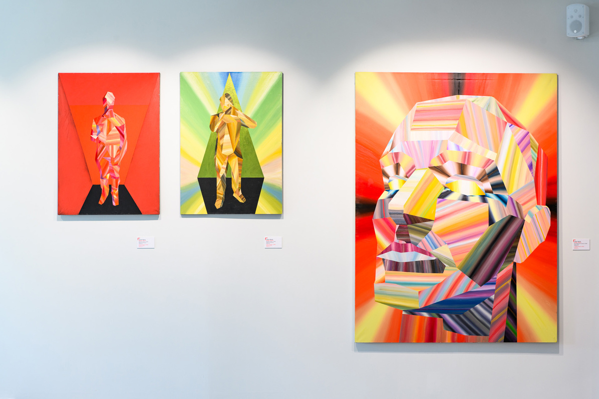    Работы Сергея Шутова в экспозиции выставки «Квалиа»