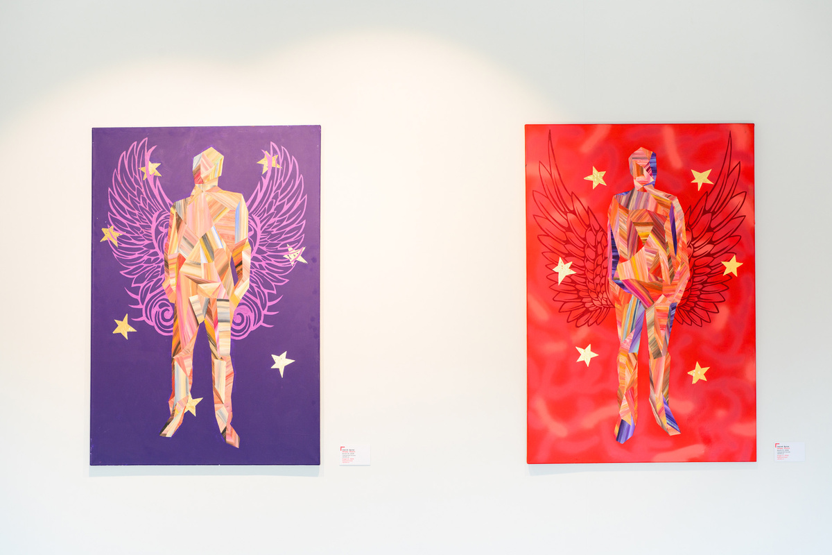    Работы Сергея Шутова в экспозиции выставки «Квалиа»