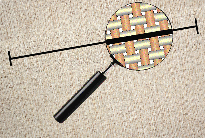 CT - стандарт вычисления плотности ткани. Отношение количество пересечений нитей на дюйм