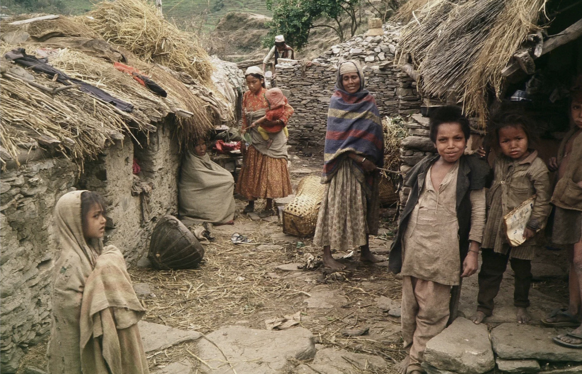 Условия, в которых живут низшие касты в Индии.