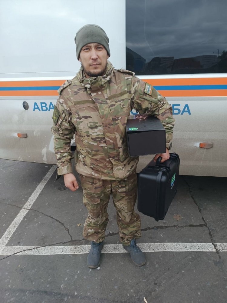    Специалисты «Центроспаса» доставили БПЛА по заявкам бойцов Югры