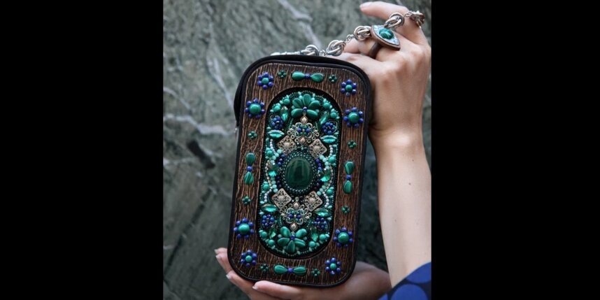    Сумка "Малахитовая шкатулка"balla_bags