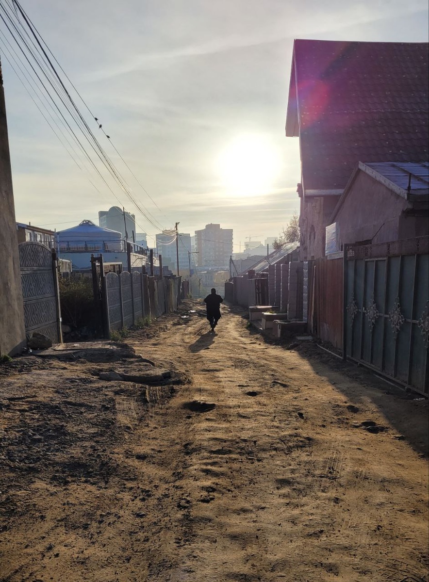 Таким я увидела Улан-Батор после приезда с утра