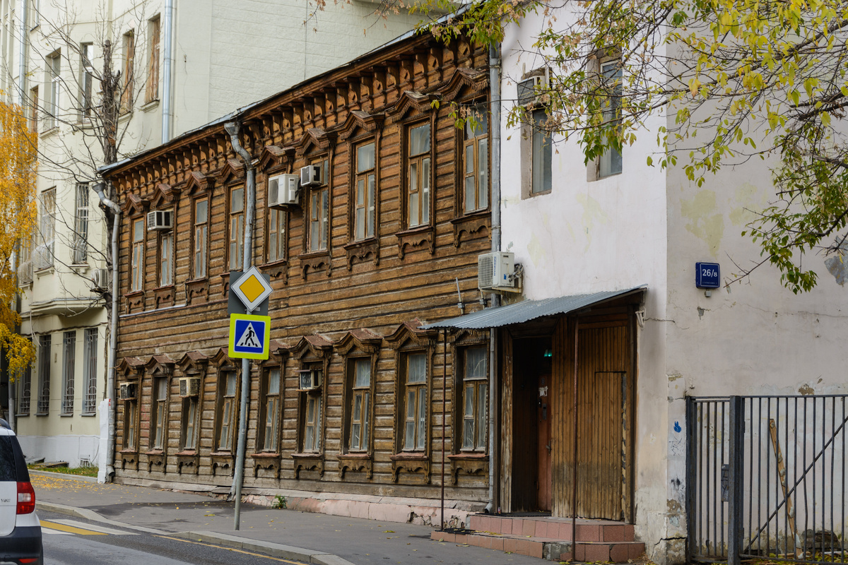 Доходный дом на усадьбе Волкова, ул. Новокузнецкая , 26/8 строение 3