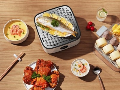    Xiaomi выпустила пароварку для готовки трёх блюд одновременно