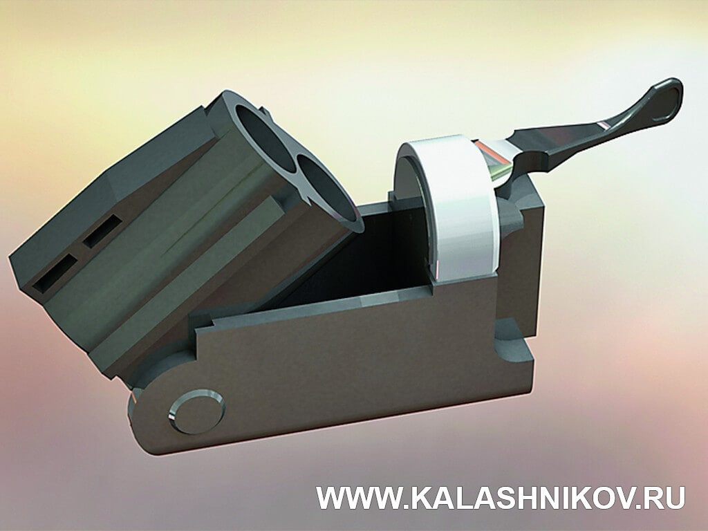 Запирание ружей Кригхофф. ист. Журнал Калашников